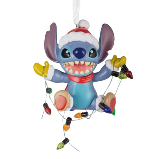 Michaels, Hallmark Disney® Stitch with Lights Ornament – Category: Hanging Figurines